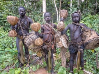 SUB: Initiation ritual 'lilwa' in the territory of Opala, DR Congo. Photo: Joseph Bolongo